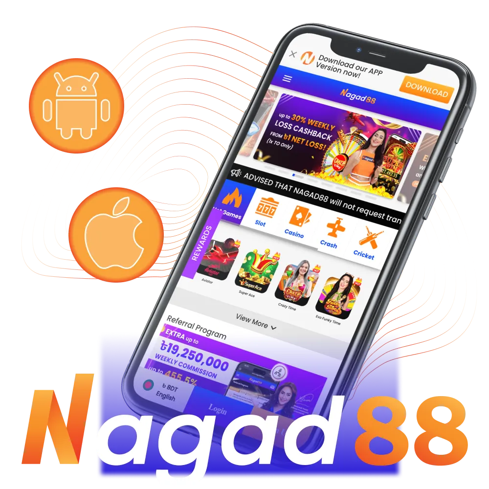 Nagad88 mobile app.