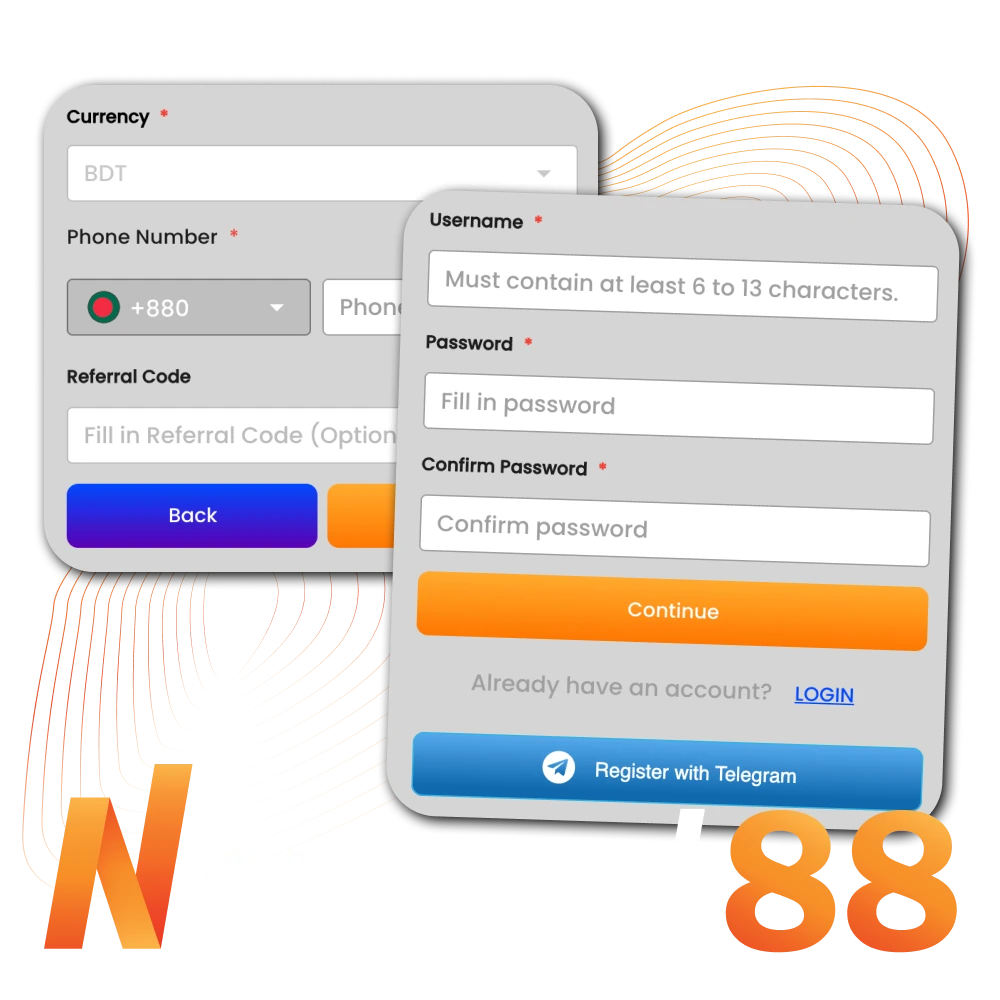 Nagad88 registration and verification.